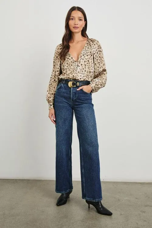 Women Rails Tops Sandra Top Champagne Leopard Women Rails Tops Sandra Top Champagne Leopard