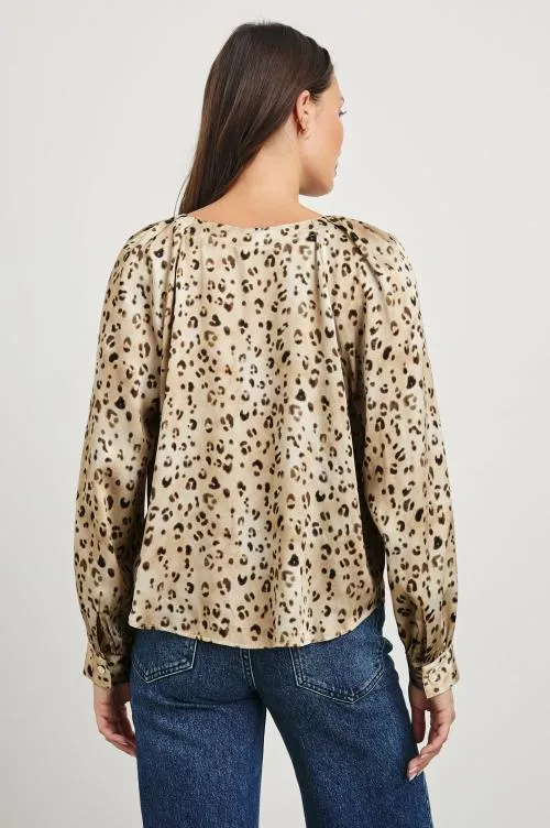 Women Rails Tops Sandra Top Champagne Leopard Women Rails Tops Sandra Top Champagne Leopard