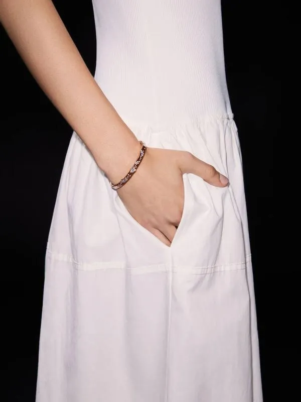 Women Reverie Crystal Bangle 8211 Rose Gold CHARLES and KEITH Bracelets Women Reverie Crystal Bangle 8211 Rose Gold CHARLES and KEITH Bracelets