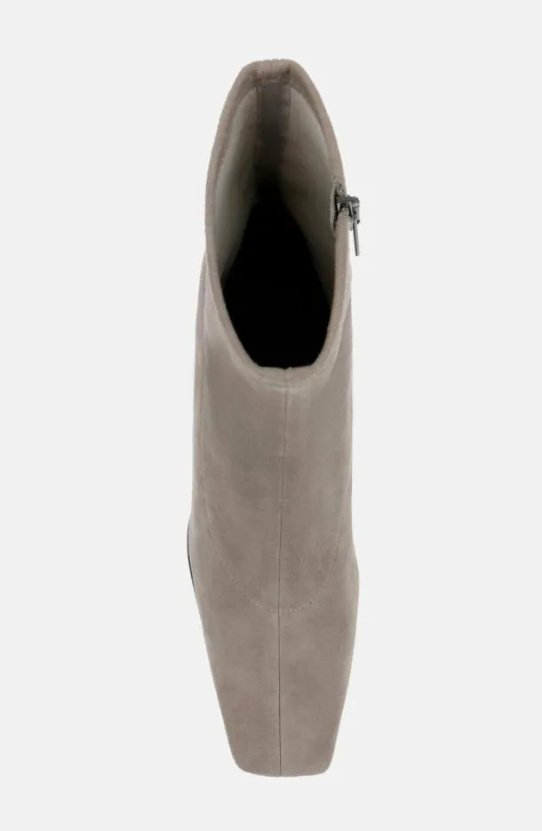 Women SHARON Suede Stretch Stone Clergerie Ankle Boots