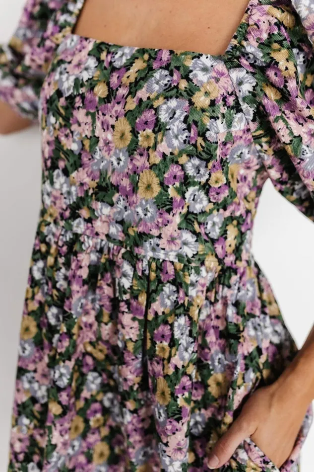 Women Short Dresses Baltic Born Joyce Corduroy Dress Multi Women Short Dresses Baltic Born Joyce Corduroy Dress Multi