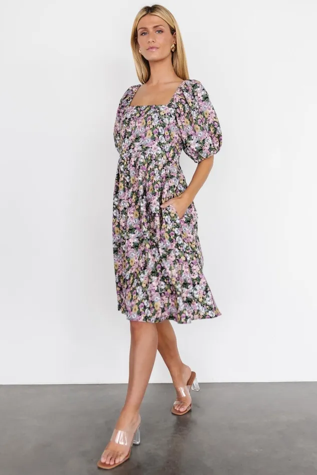 Women Short Dresses Baltic Born Joyce Corduroy Dress Multi Women Short Dresses Baltic Born Joyce Corduroy Dress Multi