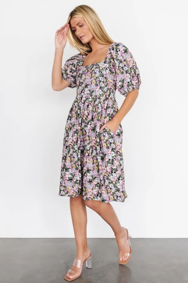Women Short Dresses Baltic Born Joyce Corduroy Dress Multi Women Short Dresses Baltic Born Joyce Corduroy Dress Multi