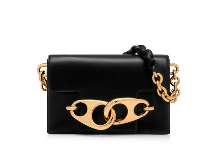 Women Shoulder Bags Tom Ford Leather Carine Medium Shoulder Bag