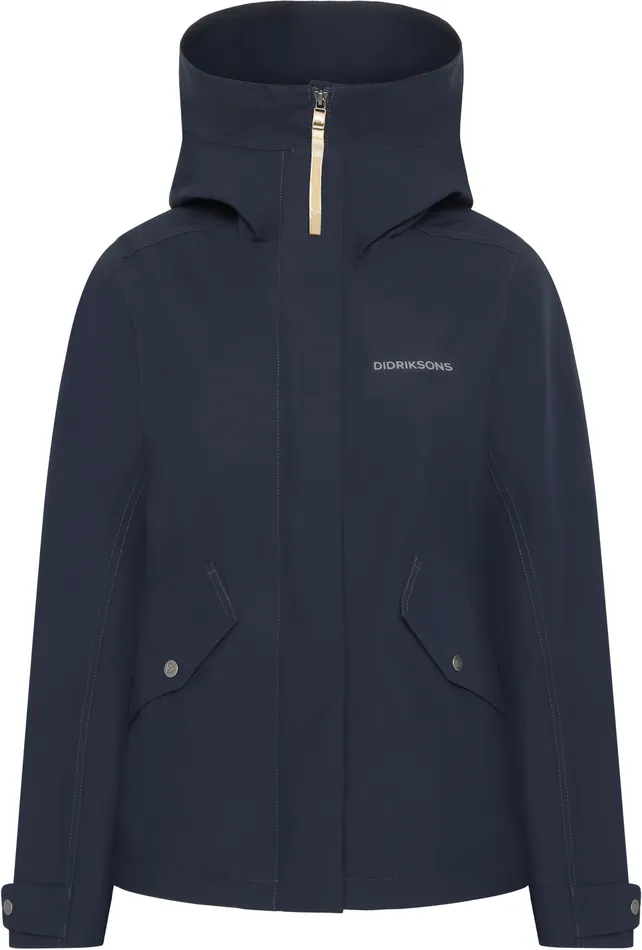 Women Silja Jacket Dark Night Blue Didriksons Spring Jackets