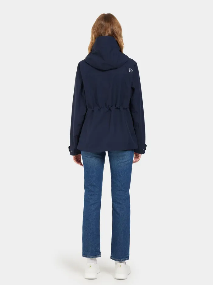 Women Silja Jacket Dark Night Blue Didriksons Spring Jackets