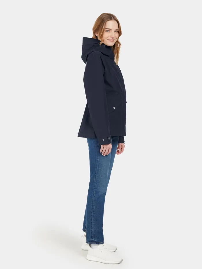 Women Silja Jacket Dark Night Blue Didriksons Spring Jackets