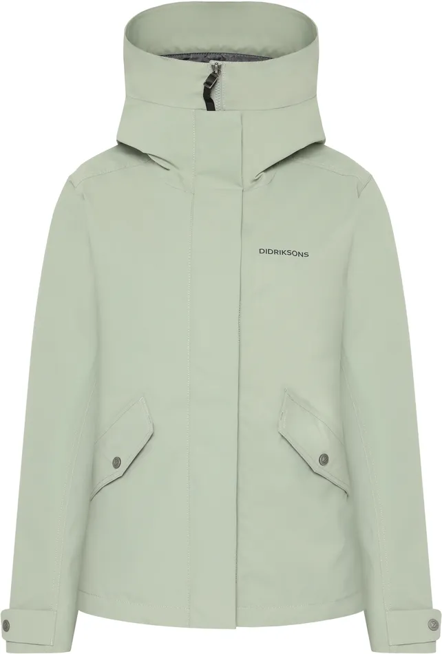 Women Silja Jacket Wilted Leaf Didriksons Spring Jackets