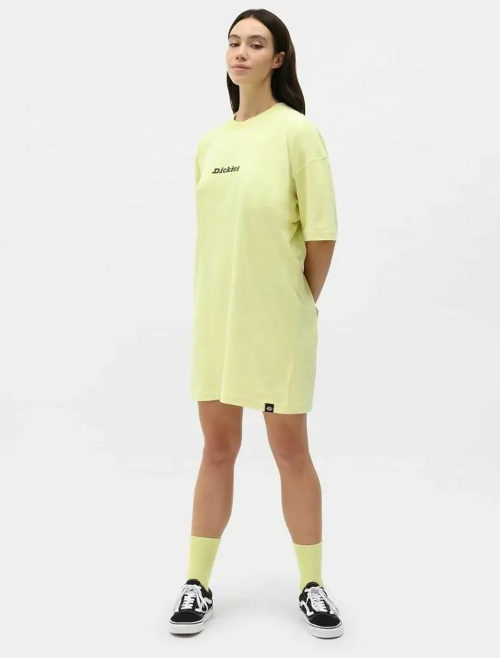 Women Skirts and Dresses Dickies Loretto Dress Mellow Green
