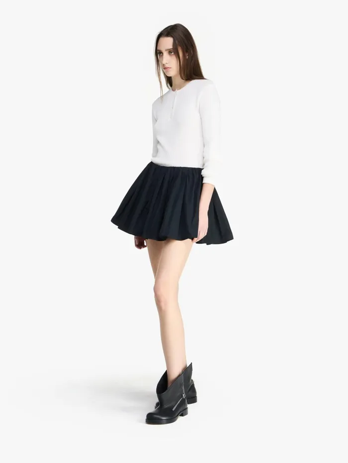 Women Skirts JW Anderson GATHERED CIRCLE SKORT Black Women Skirts JW Anderson GATHERED CIRCLE SKORT Black