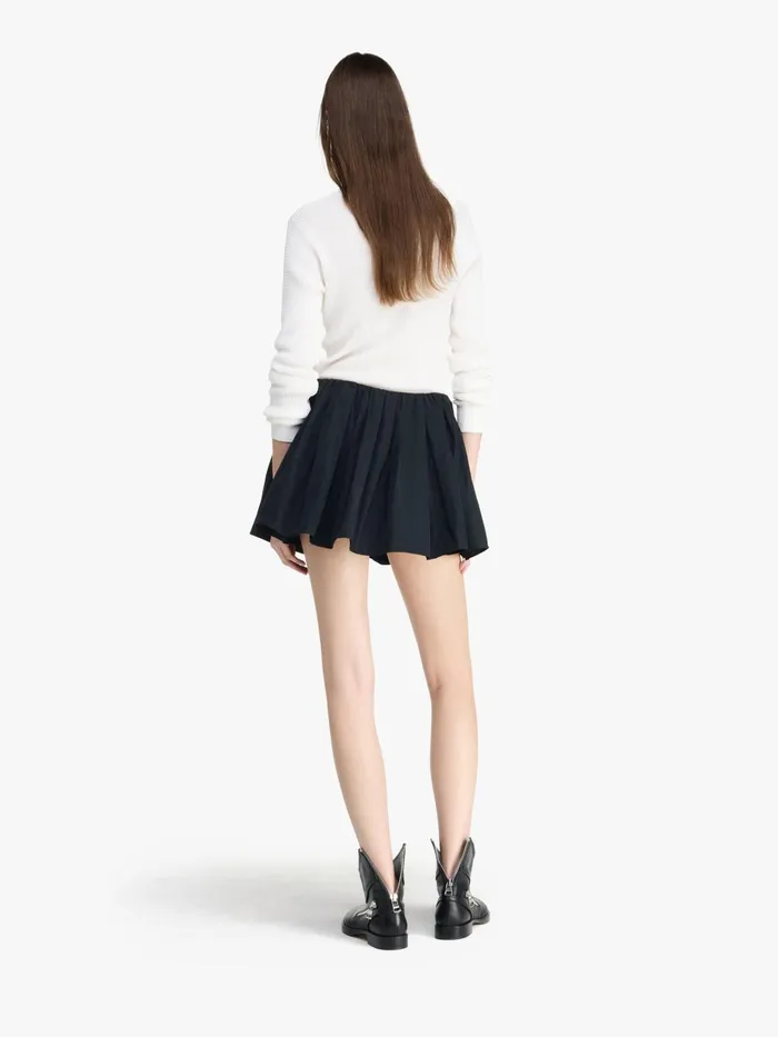 Women Skirts JW Anderson GATHERED CIRCLE SKORT Black Women Skirts JW Anderson GATHERED CIRCLE SKORT Black