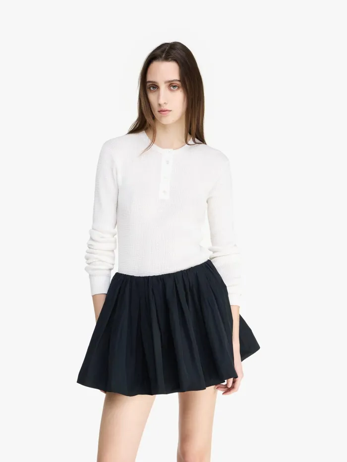 Women Skirts JW Anderson GATHERED CIRCLE SKORT Black Women Skirts JW Anderson GATHERED CIRCLE SKORT Black