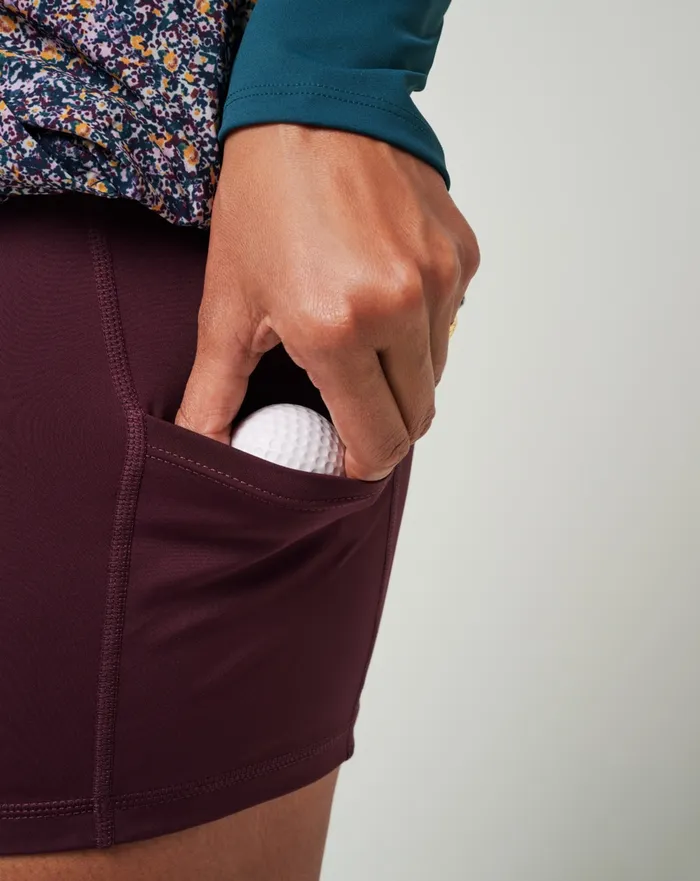 Women Skorts and Skirts TravisMathew CAPTURE THE MOMENT SKORT Cream Multi