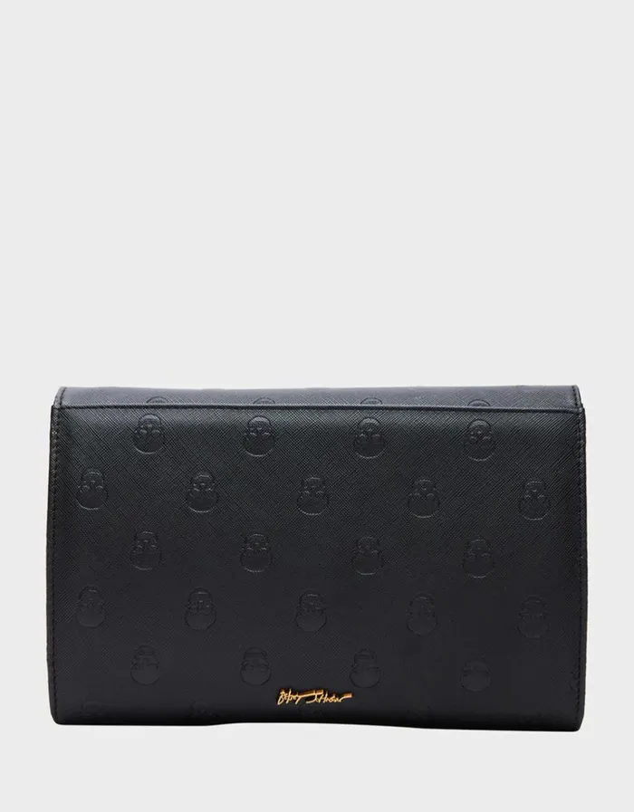 Women SKULLICIOUS WALLET WITH CHAIN BLACK Betsey Johnson Women SKULLICIOUS WALLET WITH CHAIN BLACK Betsey Johnson
