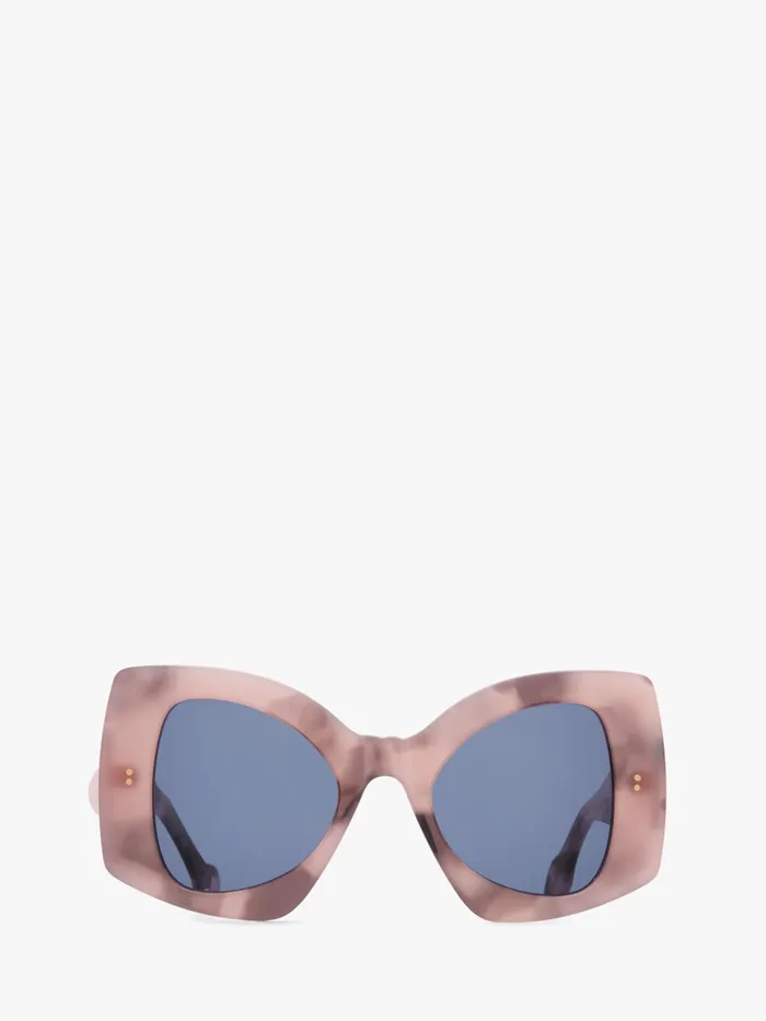 Women SUNGLASSES JW Anderson BUTTERFLY SUNGLASSES Pink