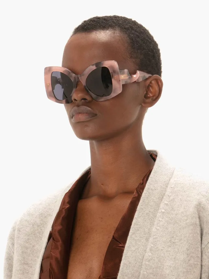 Women SUNGLASSES JW Anderson BUTTERFLY SUNGLASSES Pink Women SUNGLASSES JW Anderson BUTTERFLY SUNGLASSES Pink