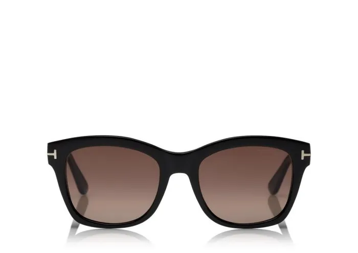 Women SUNGLASSES Tom Ford Polarized Lauren Sunglasses Black