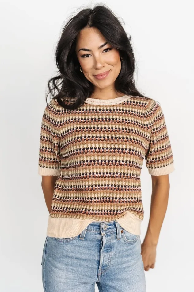 Women Sweaters Baltic Born Scout Knit Sweater Top Multi Women Sweaters Baltic Born Scout Knit Sweater Top Multi