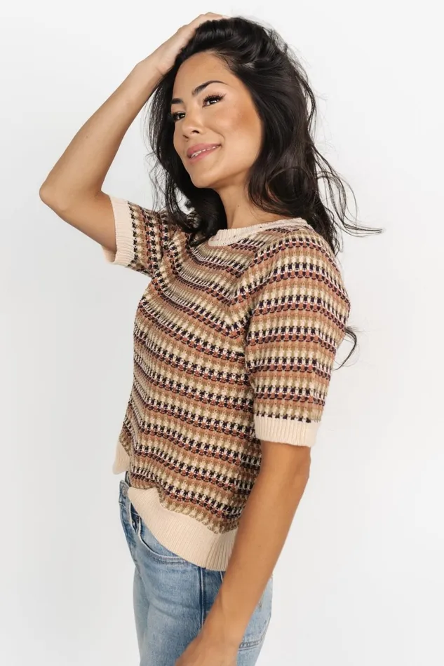 Women Sweaters Baltic Born Scout Knit Sweater Top Multi Women Sweaters Baltic Born Scout Knit Sweater Top Multi