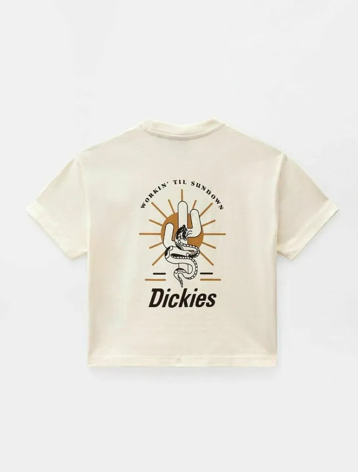 Women TShirts and Tops Dickies Bettles TShirt Ecru