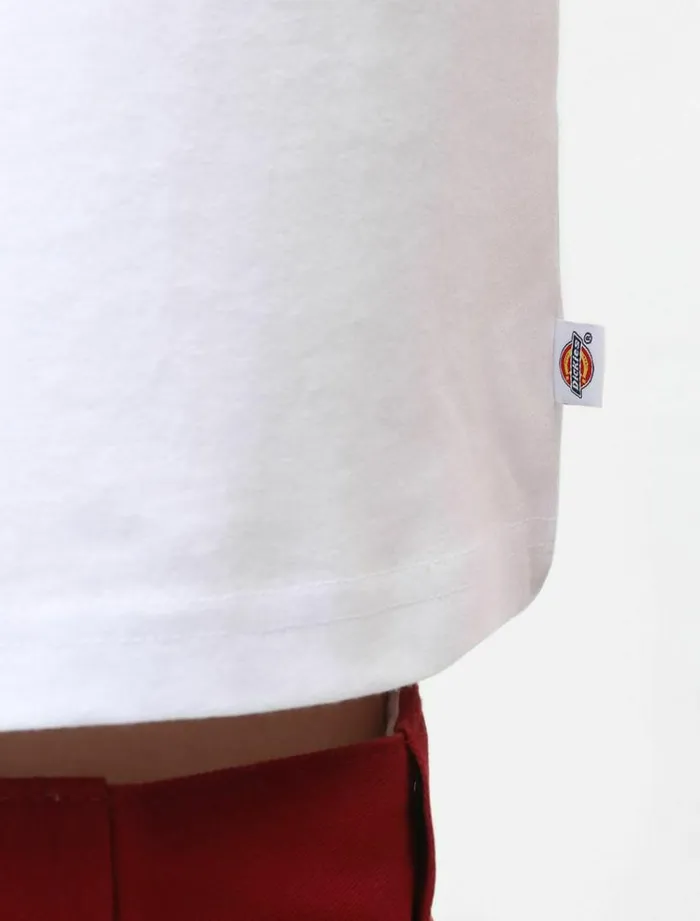 Women TShirts and Tops Dickies Porterdale Crop TShirt White