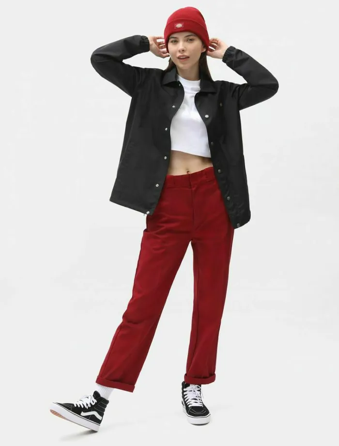 Women TShirts and Tops Dickies Porterdale Crop TShirt White