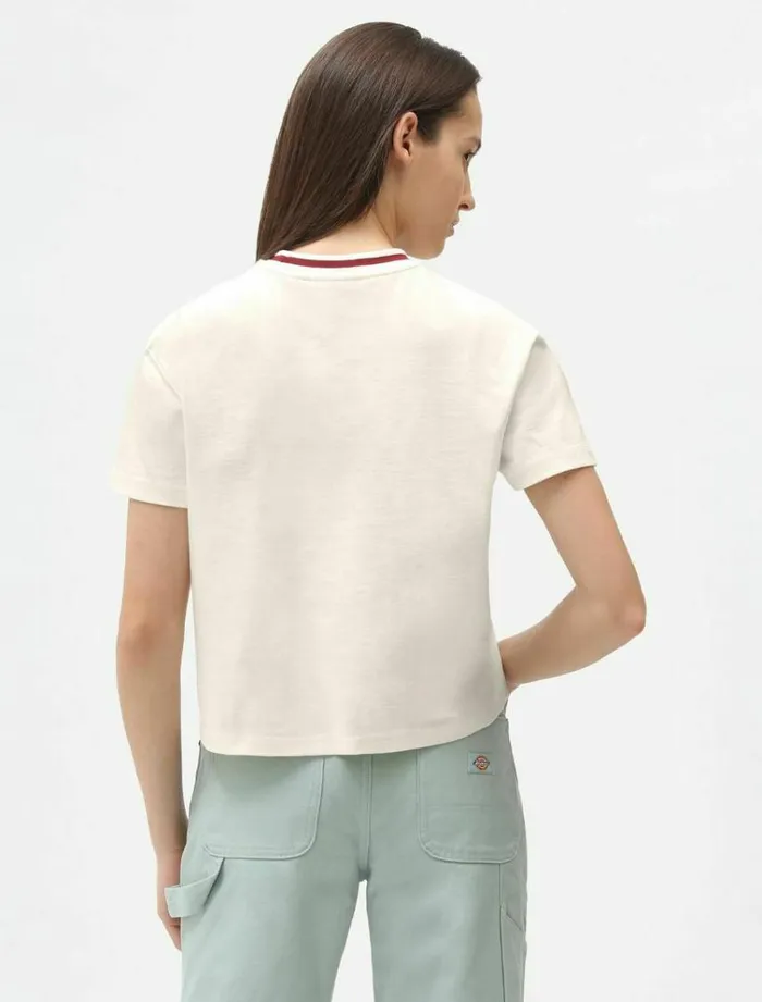 Women TShirts and Tops Dickies Saxman TShirt Ecru