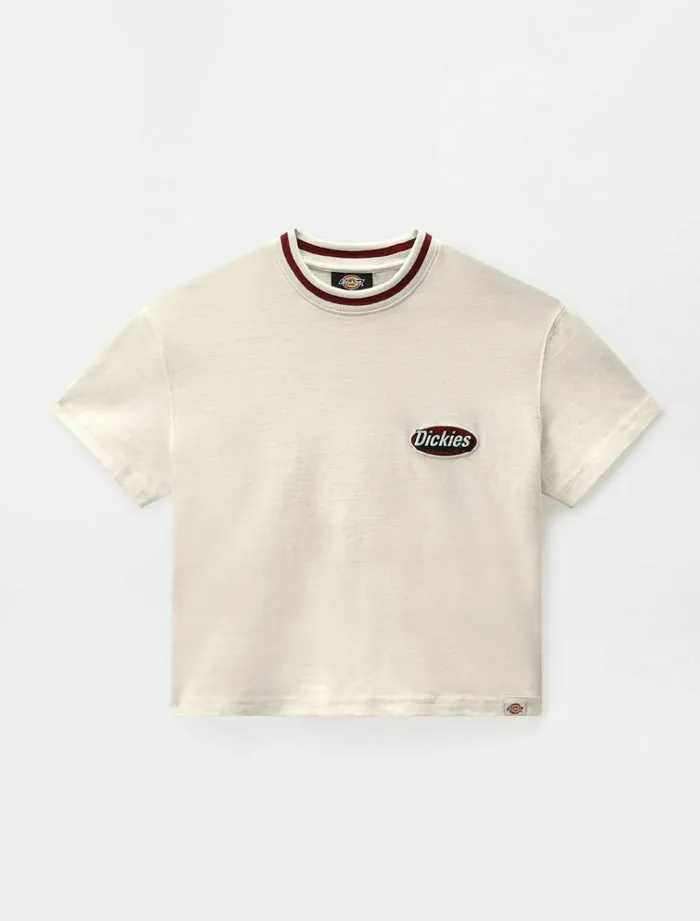 Women TShirts and Tops Dickies Saxman TShirt Ecru