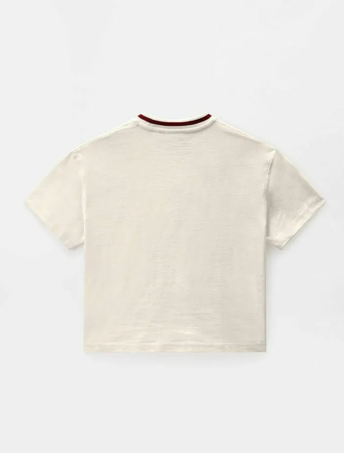 Women TShirts and Tops Dickies Saxman TShirt Ecru