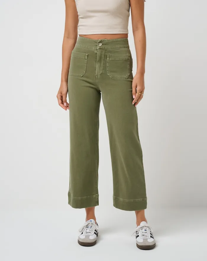 Women The Everyday Collection TravisMathew EVERYDAY ANKLE PANT Clover