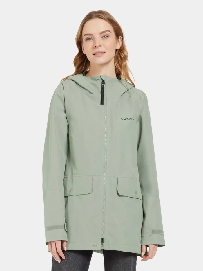Women Tone Parka Wilted Leaf Didriksons Spring Jackets