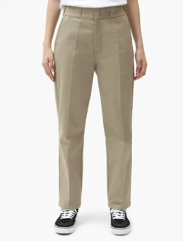 Women Trousers Dickies Elizaville Work Pant Khaki