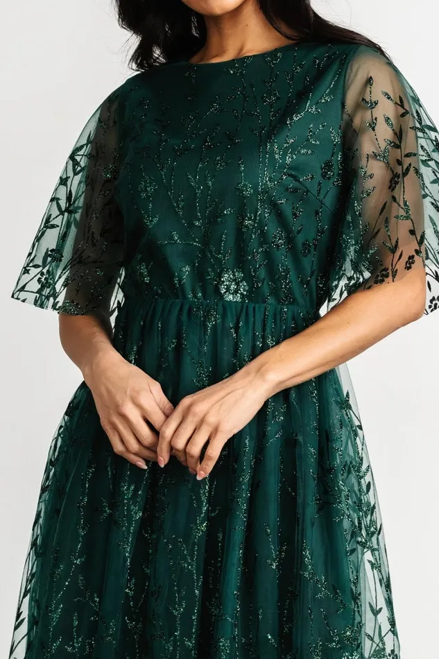Women Tulle Styles Baltic Born Duchess Tulle Dress Dark Green Sparkle Women Tulle Styles Baltic Born Duchess Tulle Dress Dark Green Sparkle