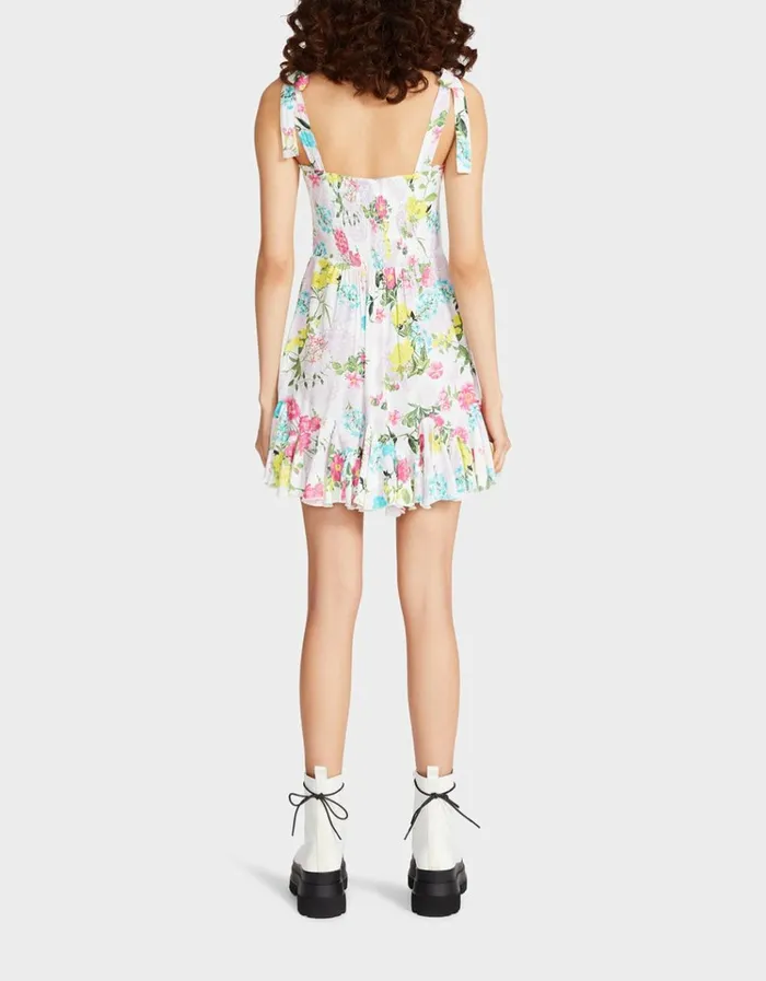 Women TULLUAH MINI DRESS WHITE Betsey Johnson