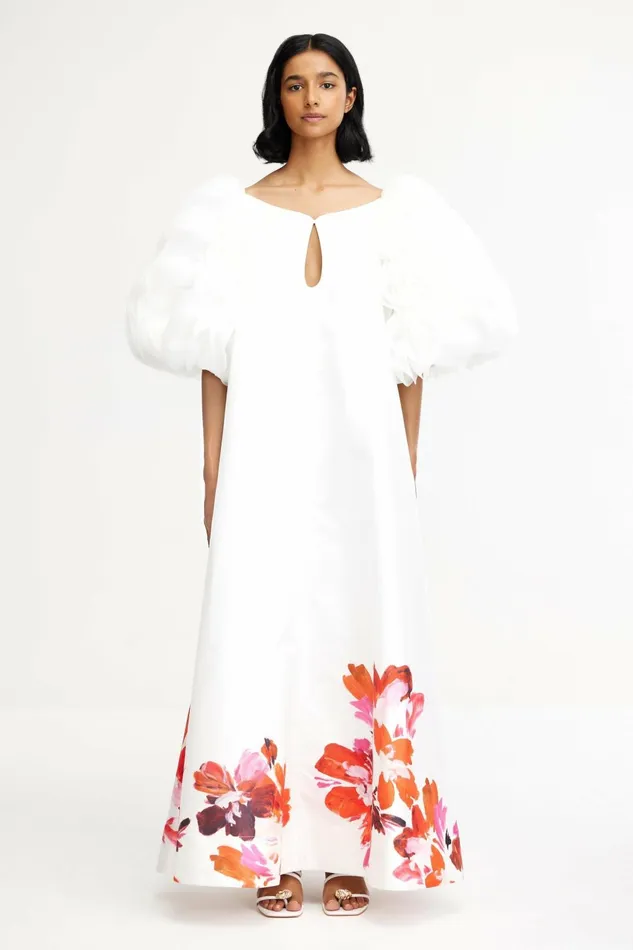 Women UPPERTOWN GOWN Wildberry Bloom Acler Maxi Dresses