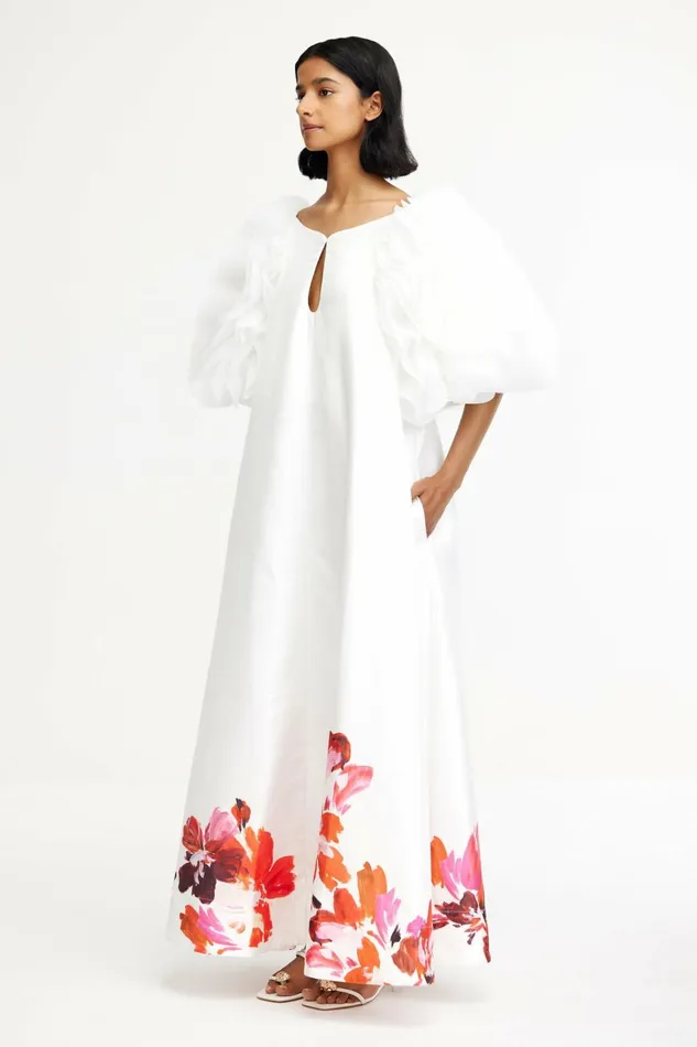 Women UPPERTOWN GOWN Wildberry Bloom Acler Maxi Dresses