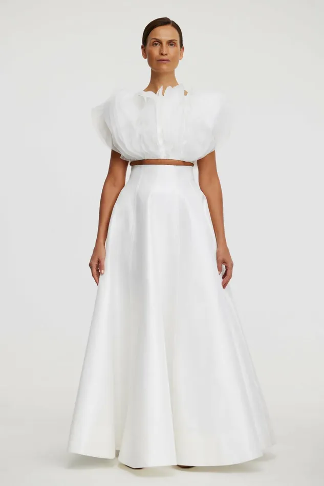 Women WARBURTON MAXI SKIRT Ivory Acler Skirts