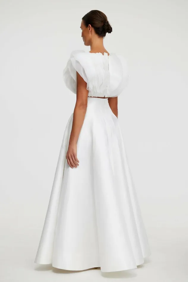 Women WARBURTON MAXI SKIRT Ivory Acler Skirts