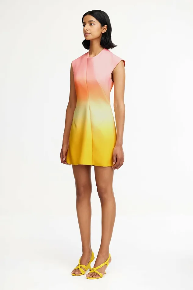 Women WARFIELD MINI DRESS Rising Sun Ombre Acler Mini Dresses