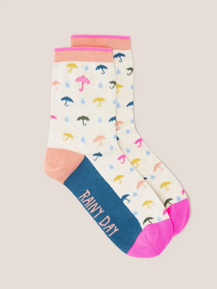 Women White Stuff Accessories Rainy Day Ankle Sock