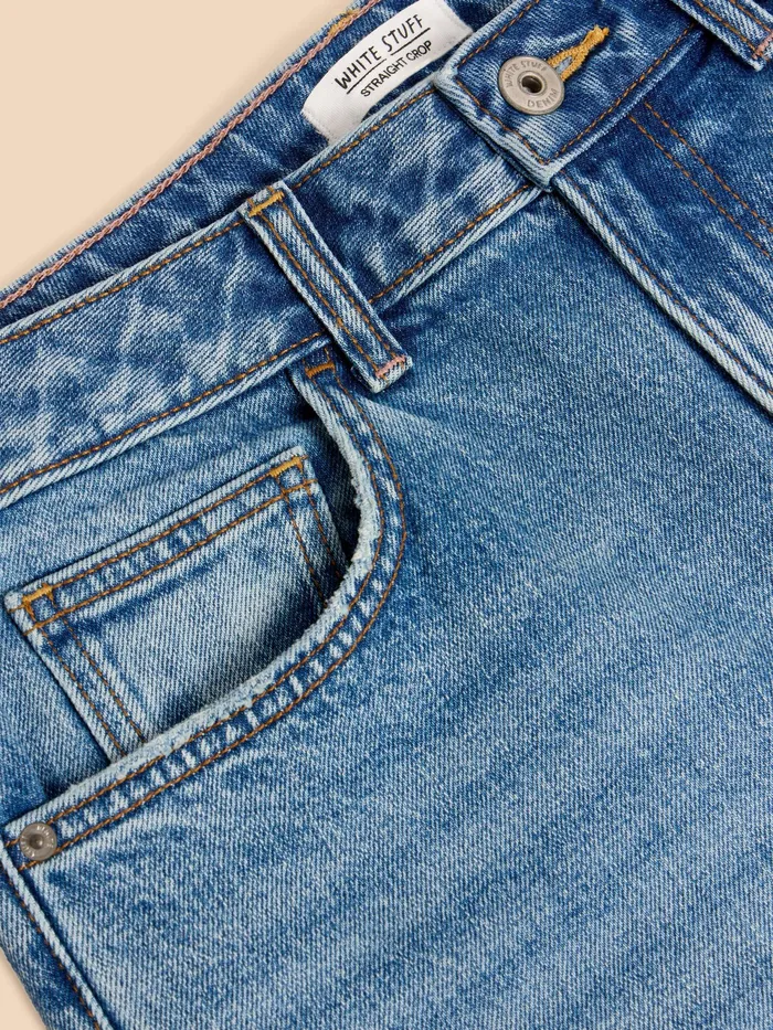 Women White Stuff Clothing Charlie Straight Crop Jean