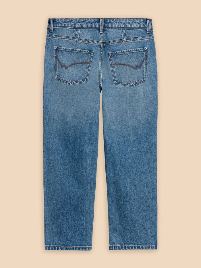 Women White Stuff Clothing Charlie Straight Crop Jean