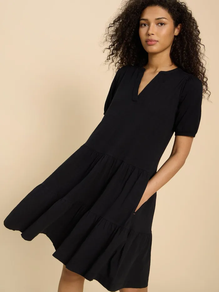 Women White Stuff Clothing Clara Cotton Jersey Dress