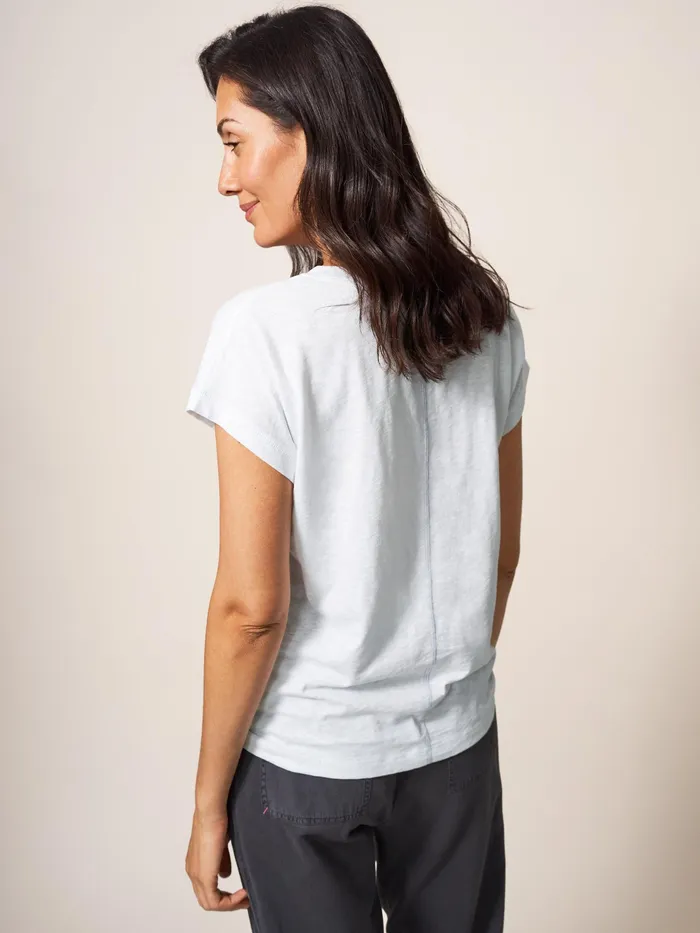 Women White Stuff Clothing Nelly Notch Neck Tee Women White Stuff Clothing Nelly Notch Neck Tee