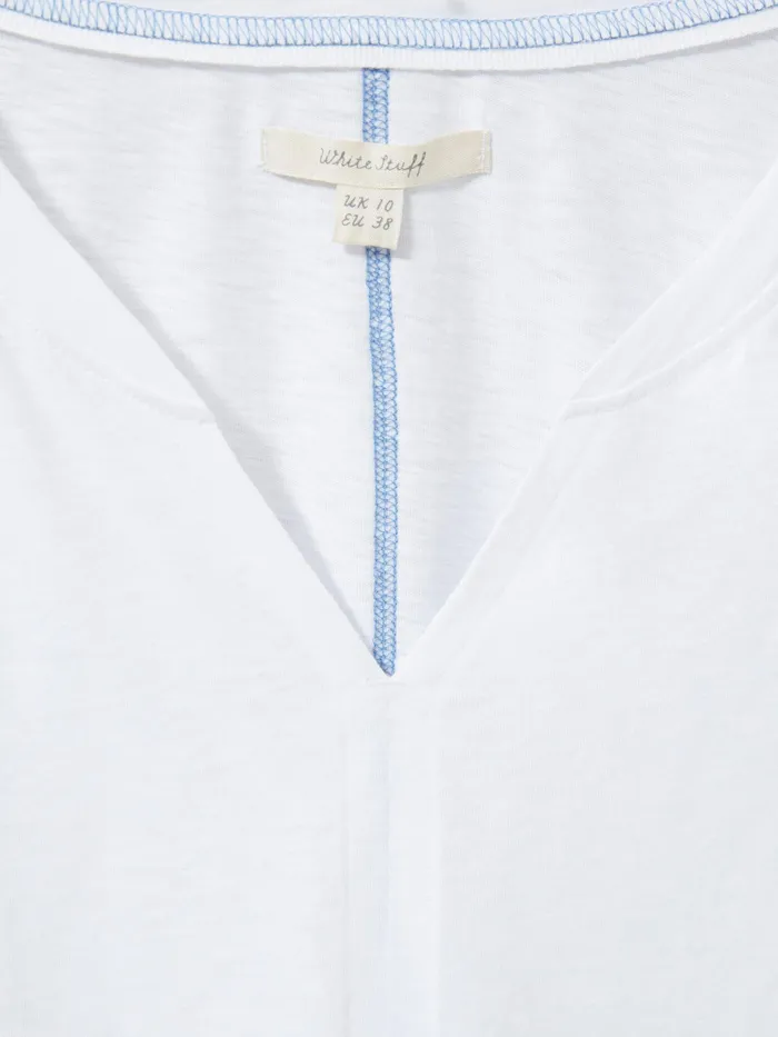 Women White Stuff Clothing Nelly Notch Neck Tee Women White Stuff Clothing Nelly Notch Neck Tee