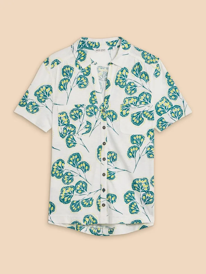 Women White Stuff Clothing PENNY JERSEY POCKET SHIRT Women White Stuff Clothing PENNY JERSEY POCKET SHIRT
