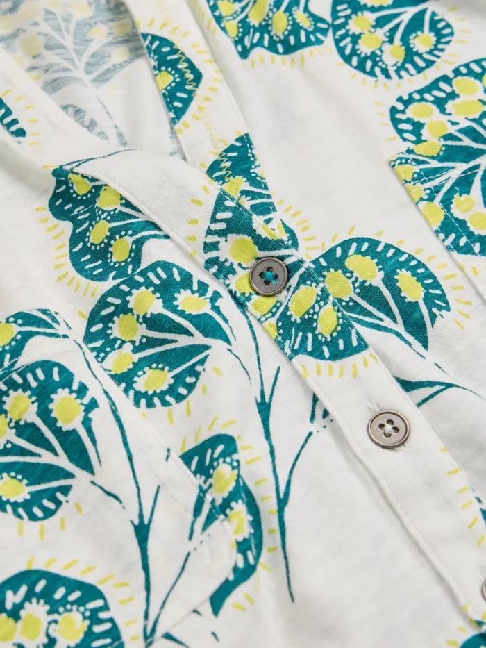 Women White Stuff Clothing PENNY JERSEY POCKET SHIRT Women White Stuff Clothing PENNY JERSEY POCKET SHIRT