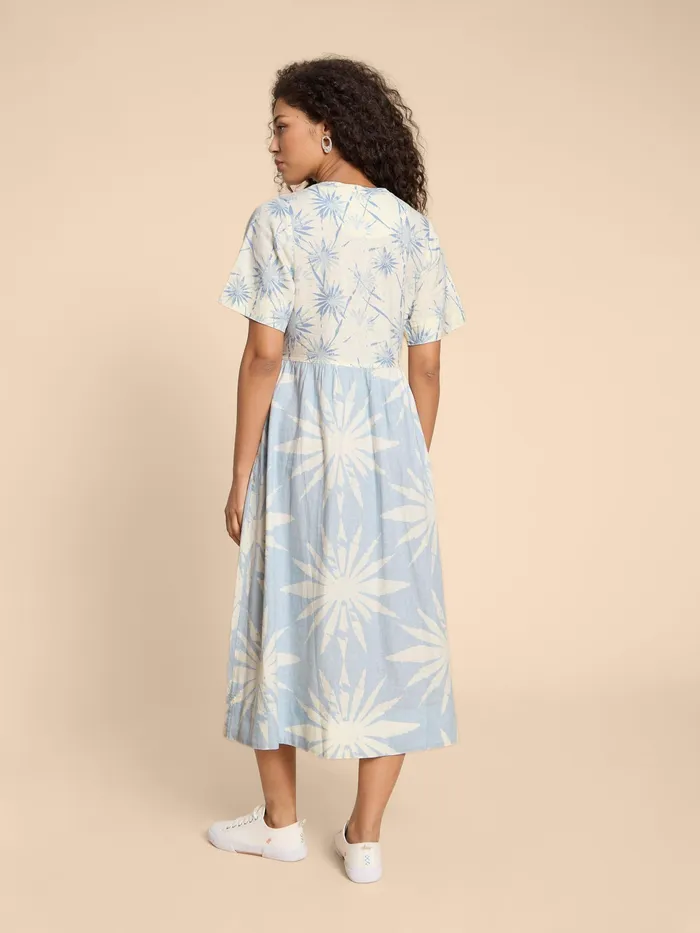 Women White Stuff Clothing Pip Linen Blend Midi Dress Women White Stuff Clothing Pip Linen Blend Midi Dress