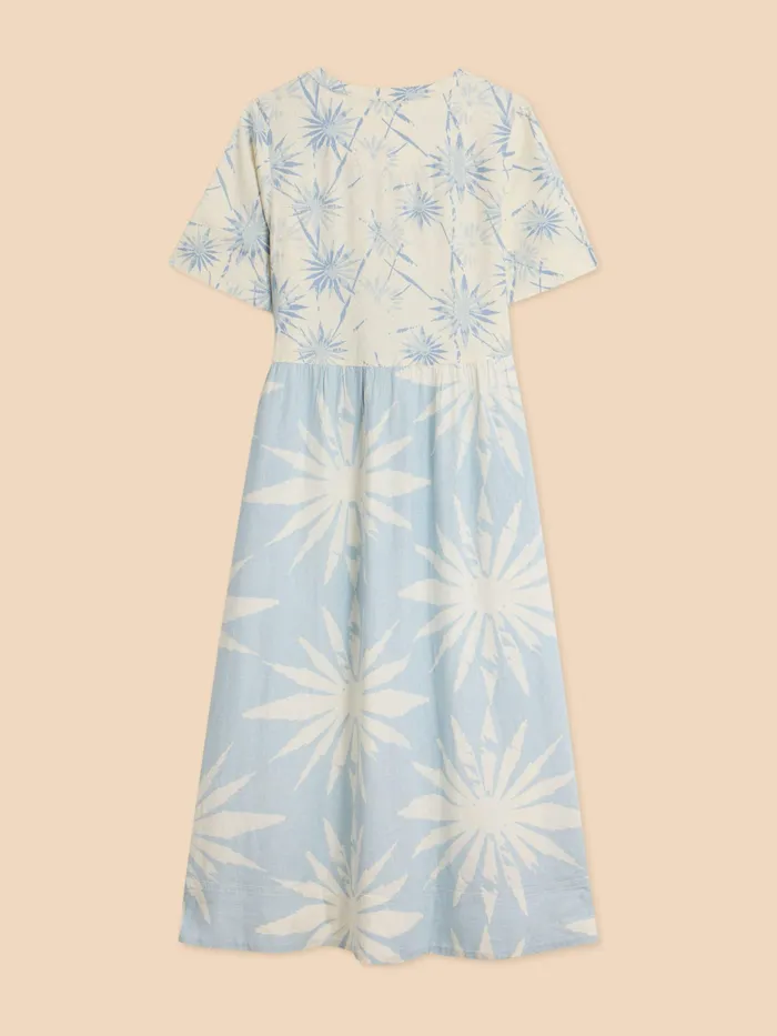 Women White Stuff Clothing Pip Linen Blend Midi Dress Women White Stuff Clothing Pip Linen Blend Midi Dress