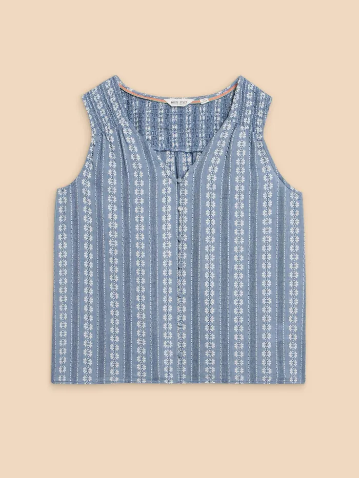 Women White Stuff Clothing Rhiannon Organic Cotton Vest Women White Stuff Clothing Rhiannon Organic Cotton Vest